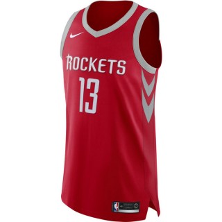 Maillot James Harden Houston Rockets Icon Edition Authentic Rouge solde