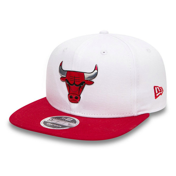 Casquette NBA Chicago Bulls Logo Pack New Era Blanc