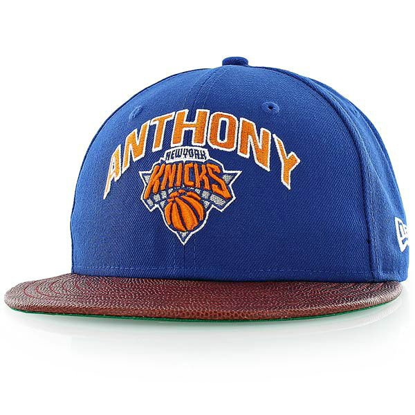 Casquette New Era NBA Players New York Knicks Carmelo Anthony bleu Bleu