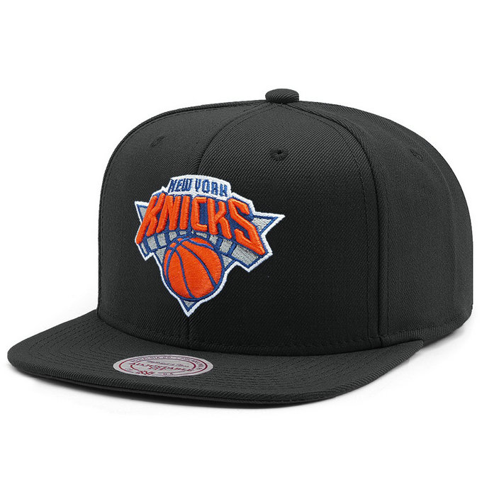 Casquette New York Knicks Wool Solid Mitchell&Ness Noir