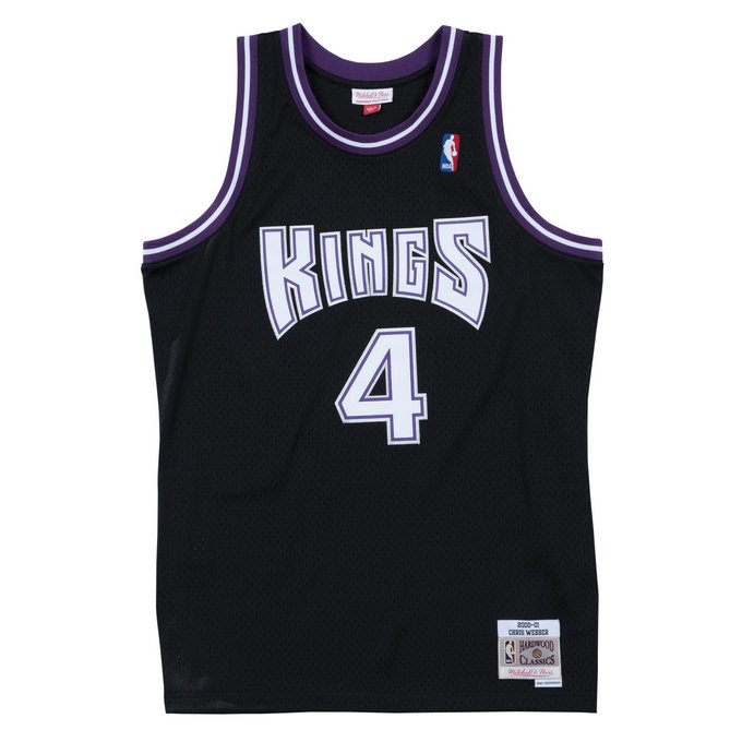 Maillot NBA Chris Webber Sacramento Kings 2000-01 Swingman Mitchell&Ness Noir
