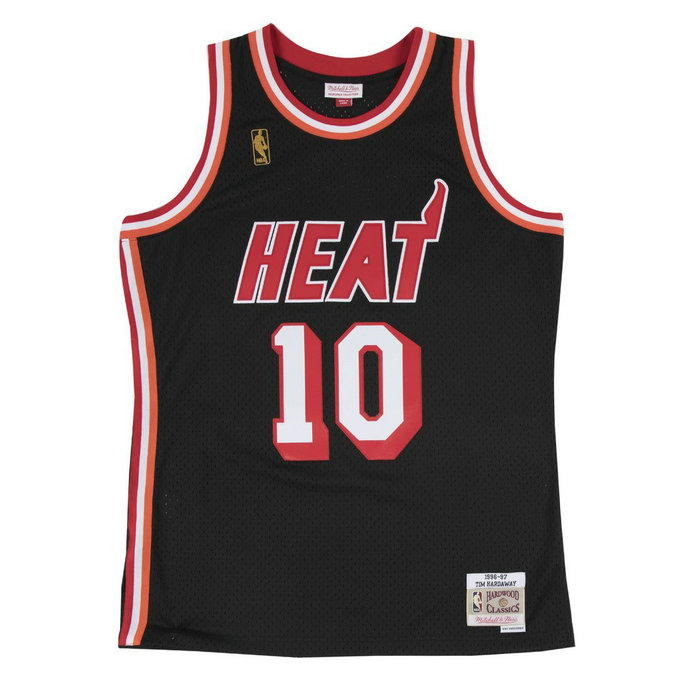 Maillot NBA Tim Hardaway Miami Heat 1996-97 Swingman Mitchell&Ness Noir