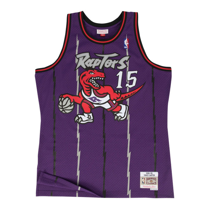 Maillot NBA Vince Carter Toronto Raptors 1998-99 Swingman Mitchell&Ness Violet