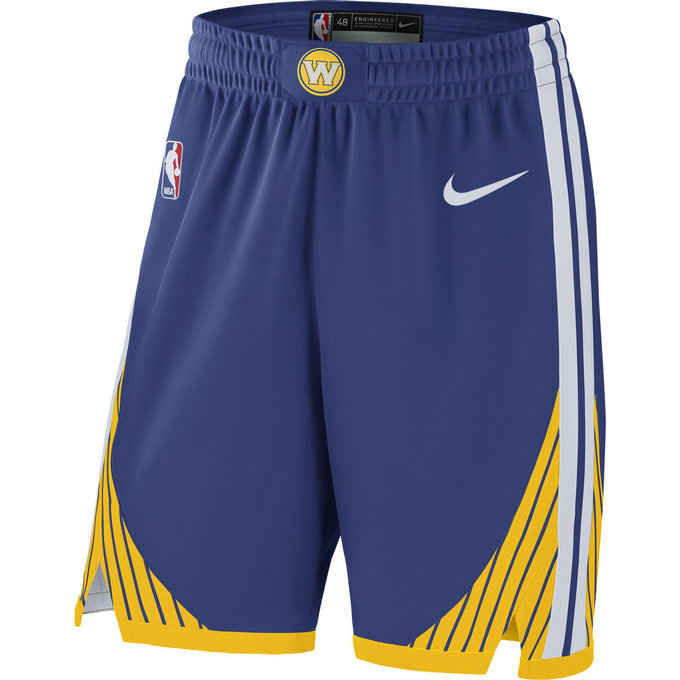 Short Golden State Warriors Icon Edition Authentic Bleu