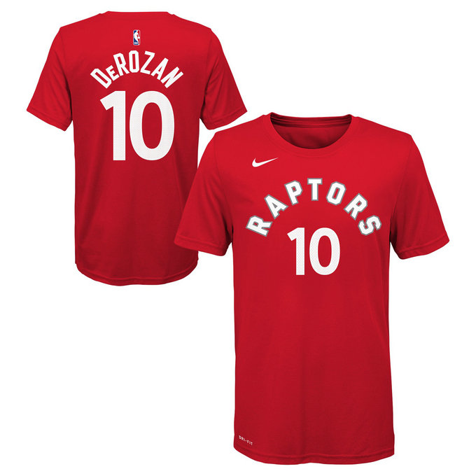 T-Shirt NBA Enfant DeMar DeRozan Toronto Raptors Rouge