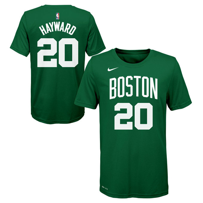 T-Shirt NBA Enfant Gordon Hayward Boston Celtics Vert