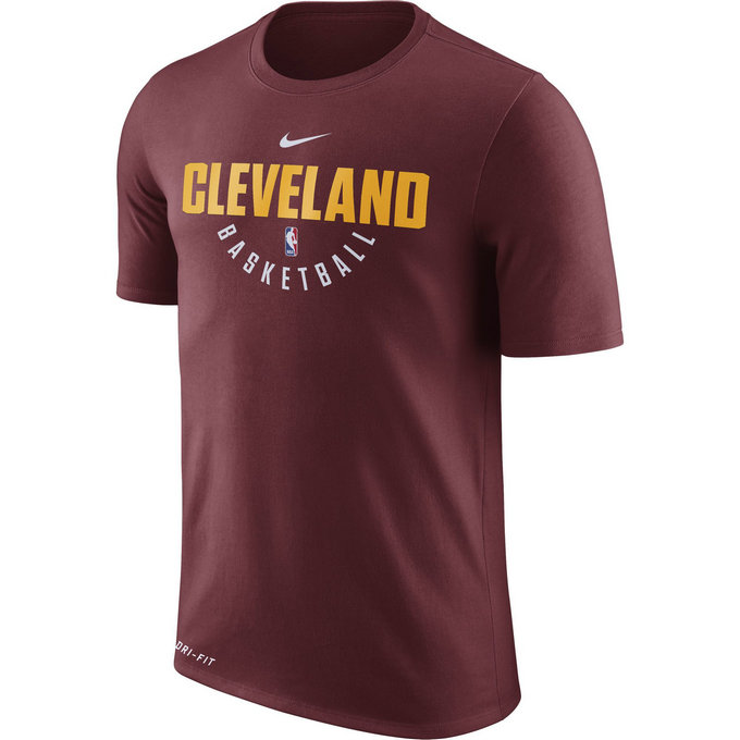 T-shirt Cleveland Cavaliers Dry team Rouge