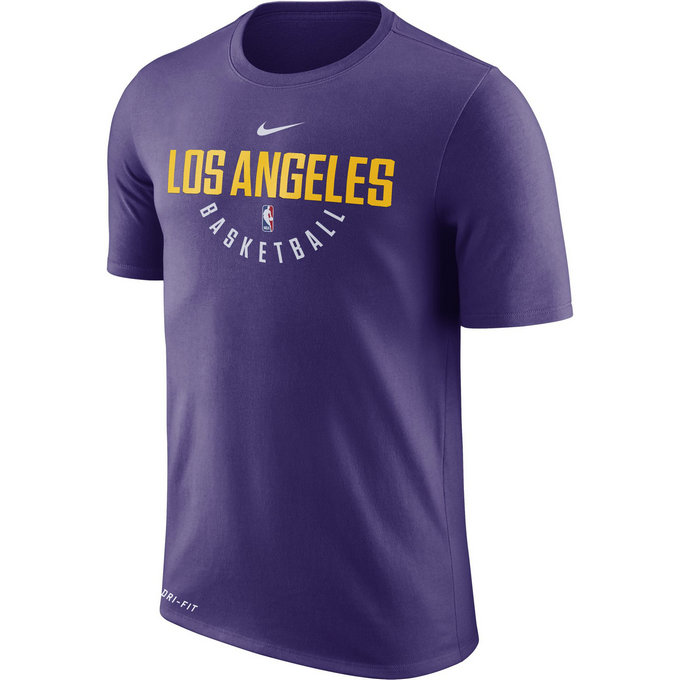 T-shirt Los Angeles Lakers Dry Violet