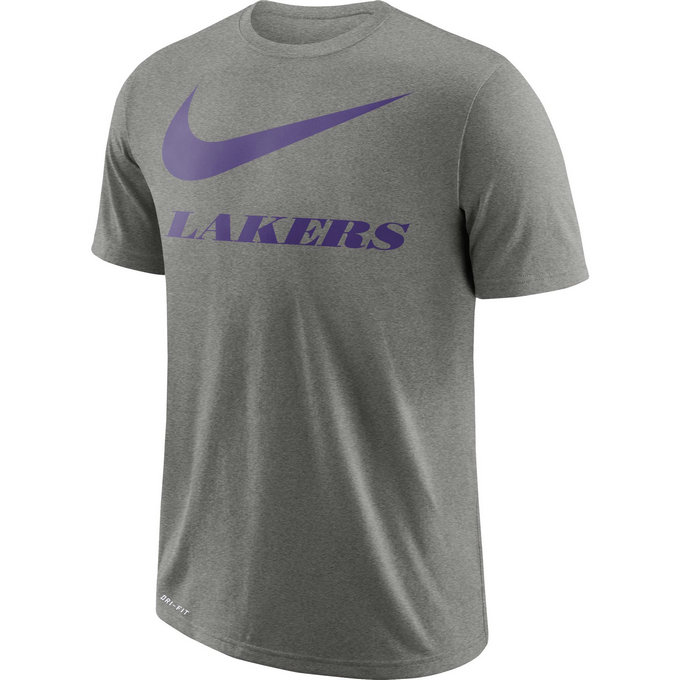 T-shirt Los Angeles Lakers Dry dk Gris