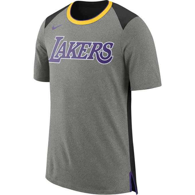 T-shirt Los Angeles Lakers dk Gris