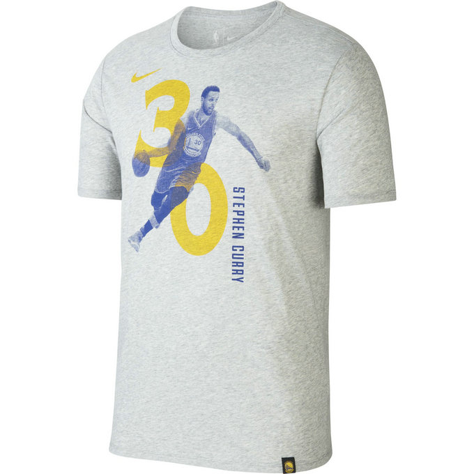 T-shirt Stephen Curry Golden State Warriors Dry Gris
