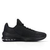 Soldes Homme Nike Air Max Infuriate 2 Low Basketball Shoe/black-anthracite-mtlc Noir
