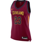 Maillot Femme Lebron James Cleveland Cavaliers Icon Edition Swingman Nike Rouge nouvelle collection
