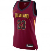 Maillot Femme Lebron James Cleveland Cavaliers Icon Edition Swingman Nike Rouge nouvelle collection