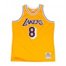 Maillot Kobe Bryant LA Lakers 1996-97 Authentic Mitchell&Ness Domicile Jaune Site Officiel France