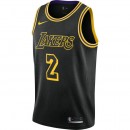 Maillot Lonzo Ball City Edition Swingman Los Angeles Lakers Noir soldes