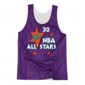 Paris Maillot NBA All-Star Shaquille ONeal 1995 East Reversible Mitchell&Ness Violet
