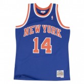 Maillot NBA Anthony Mason New-York Knicks 1991-92 Swingman Mitchell&Ness Royal Bleu Pas Cher Provence