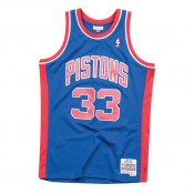 Maillot NBA Grant Hill Detroit Pistons 1995-96 33 Swingman Mitchell&Ness Bleu Boutique