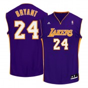 Achat de Maillot NBA Kobe Bryant LA Lakers replica away adidas Violet