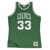 Prix Maillot NBA Larry Bird Boston Celtics 1985-86 Swingman Mitchell&Ness Vert