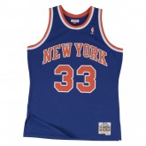 Maillot NBA Patrick Ewing New York Knicks 1991-92 Swingman Mitchell&Ness Bleu Bonnes Affaires