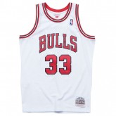 Maillot NBA Scottie Pippen Chicago Bulls 1997-98 Swingman Mitchell&Ness Domicile Blanc pas chere