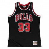 Officielle Maillot NBA Scottie Pippen Chicago Bulls 1997-98 Swingman Mitchell&Ness Noir