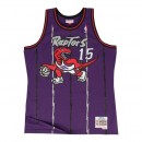Maillot NBA Vince Carter Toronto Raptors 1998-99 Swingman Mitchell&Ness Violet Soldes Nice