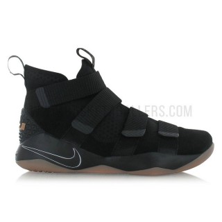 Nike LeBron Soldier XI/gum Noir Bonnes Affaires