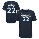 T-shirt NBA Andrew Wiggins Minnesota Timberwolves Bleu Boutique France