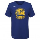 T-shirt NBA Enfant Stephen Curry GS Warriors Icon Curry Bleu France Métropolitaine