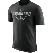 T-shirt San Antonio Spurs Dry Noir Magasin Lyon