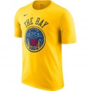T-shirt Stephen Curry City Edition Golden State Warriors Dry Jaune à Petit Prix