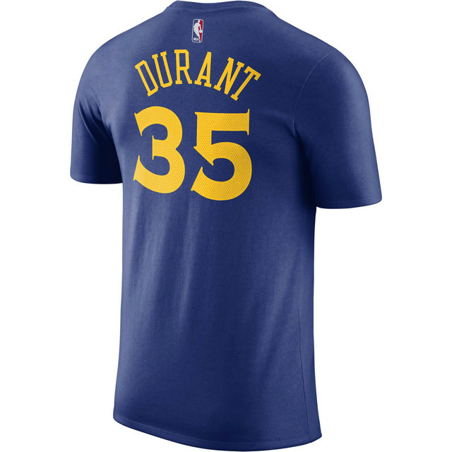 T-shirt Kevin Durant Golden State Warriors Dry rush Bleu