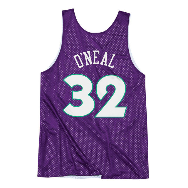 Maillot NBA All-Star Shaquille ONeal 1995 East Reversible Mitchell&Ness Violet