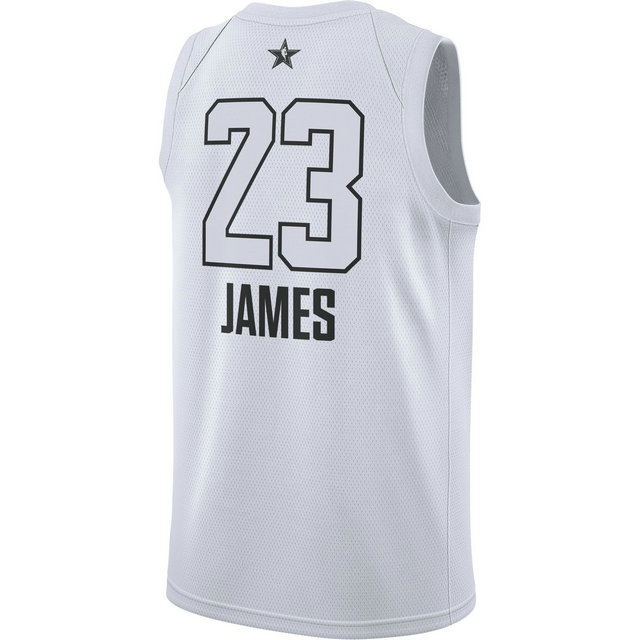 Maillot LeBron James All-star Edition Swingman Jordan Blanc