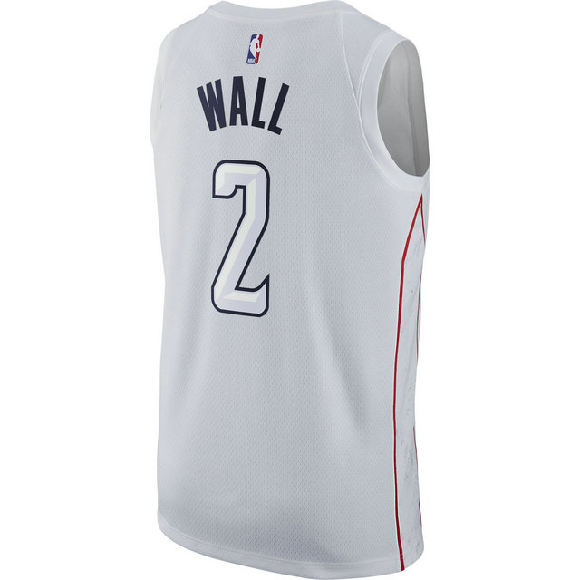 Maillot John Wall Washington Wizards City Edition Swingman Blanc