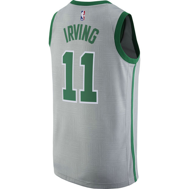 Maillot Kyrie Irving Boston Celtics City Edition Swingman Gris