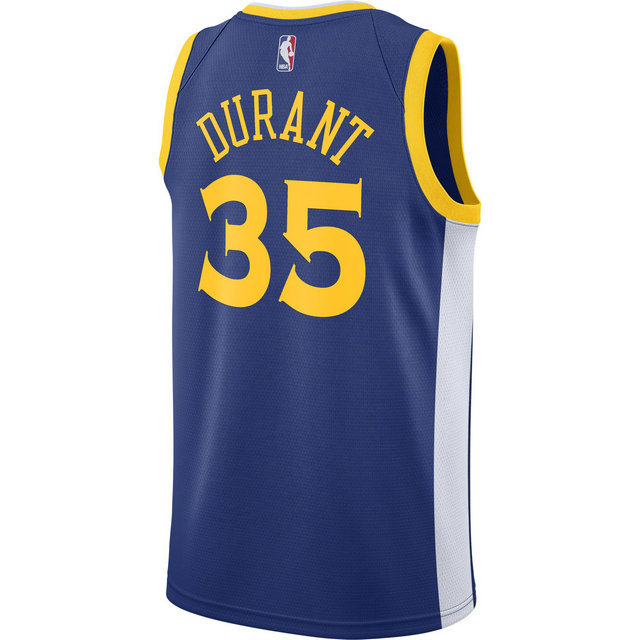Maillot Kevin Durant Golden State Warriors Icon Edition Swingman Bleu