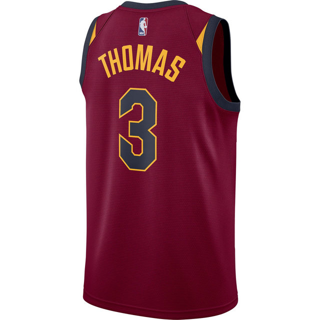 Maillot Isaiah Thomas Cleveland Cavaliers Icon Edition Swingman Rouge