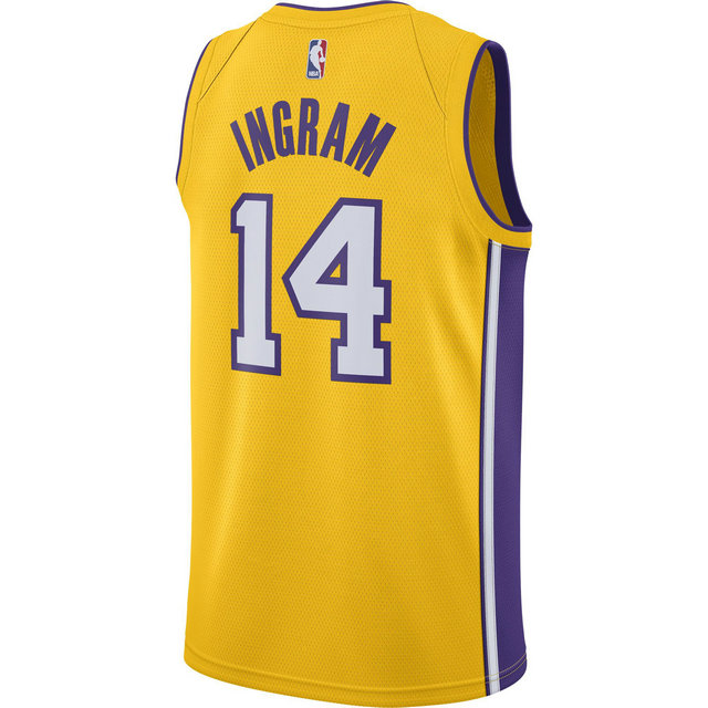 Maillot Brandon Ingram Los Angeles Lakers Icon Edition Swingman Jaune