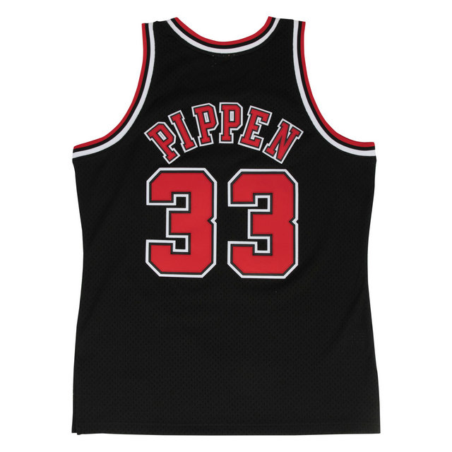 Maillot NBA Scottie Pippen Chicago Bulls 1997-98 Swingman Mitchell&Ness Noir