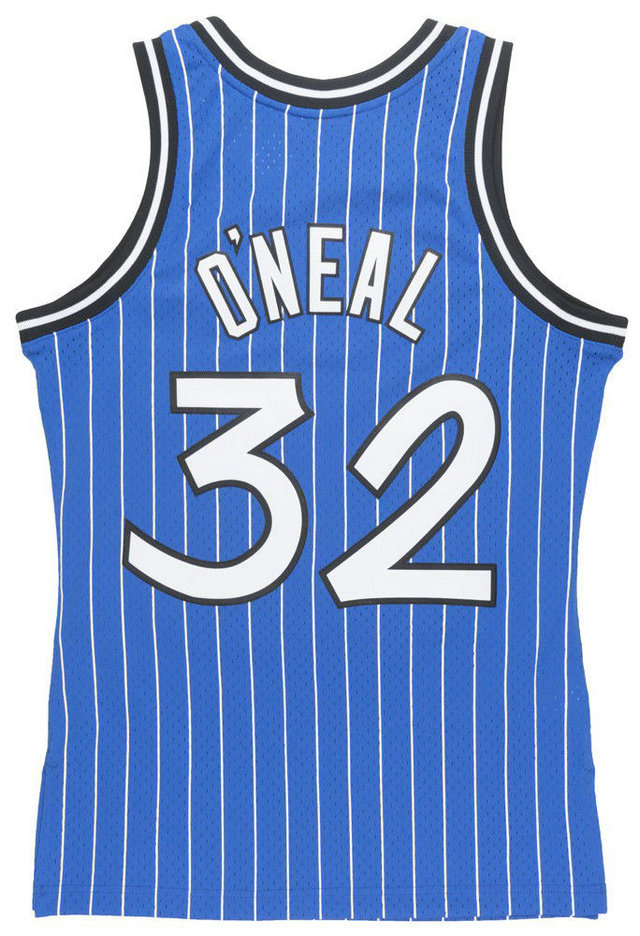 Maillot NBA Shaquille Oneal Orlando Magic 1994-95 Swingman Mitchell&Ness Bleu