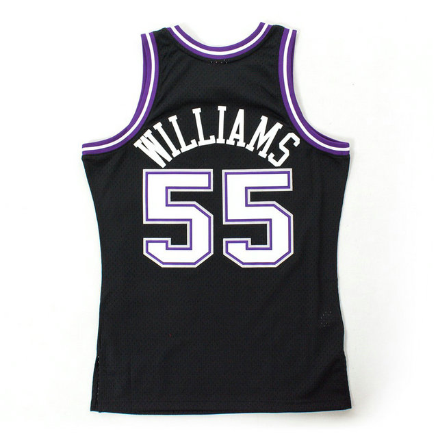 Maillot NBA Jason Williams Sacramento Kings 2000-01 Swingman Mitchell&Ness Noir
