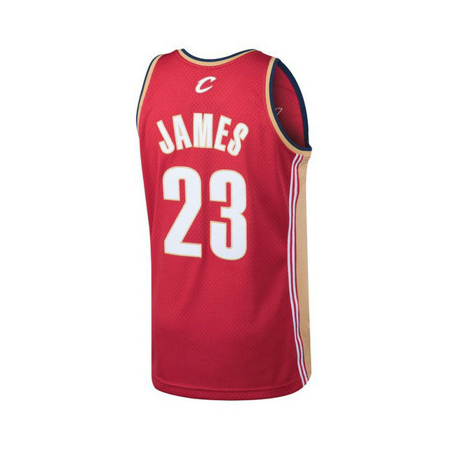 Maillot Mitchell & Ness Enfant LeBron James Cleveland Cavaliers 2003-2004 Rouge