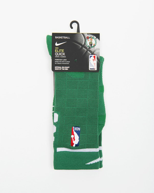 Chaussettes Boston Celtics City Edition Elite Quick clover Vert