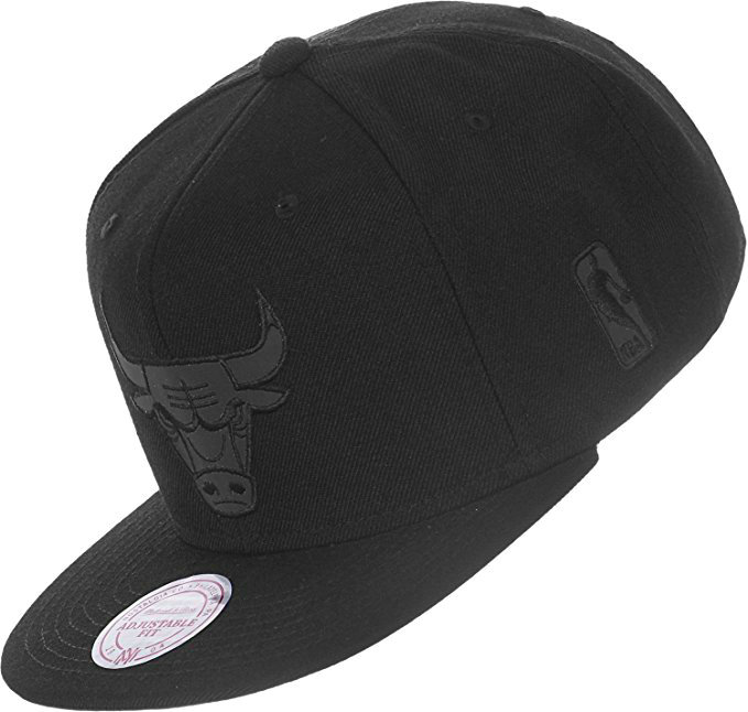 Casquette Chicago Bulls Wool Solid Snapback Mitchell&Ness Noir