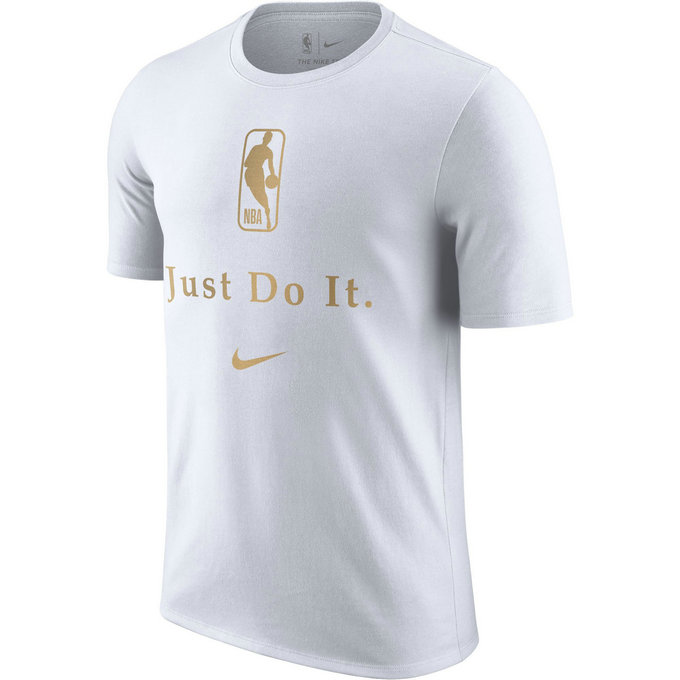 T-shirt NBA Just Do It Blanc