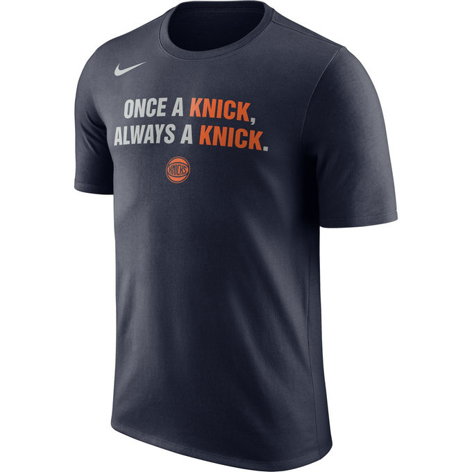T-shirt New York Knicks City Edition Dry Bleu
